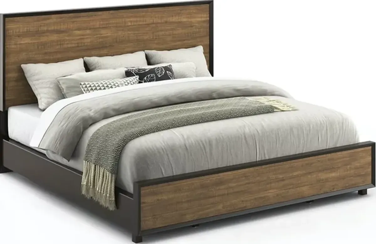 Flexsteel® Alpine Walnut King Bed