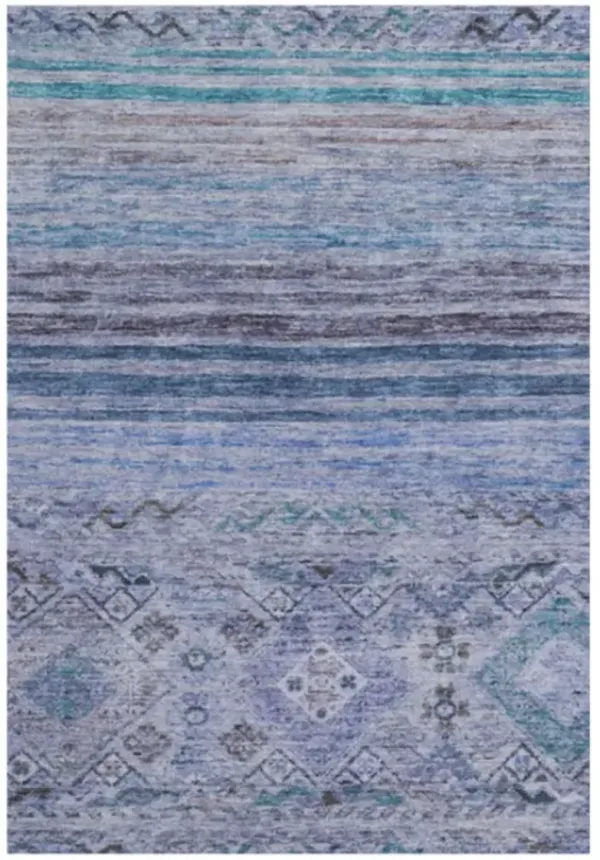 Dalyn Rug Company Karaj Blue 5'x8' Style 1 Area Rug