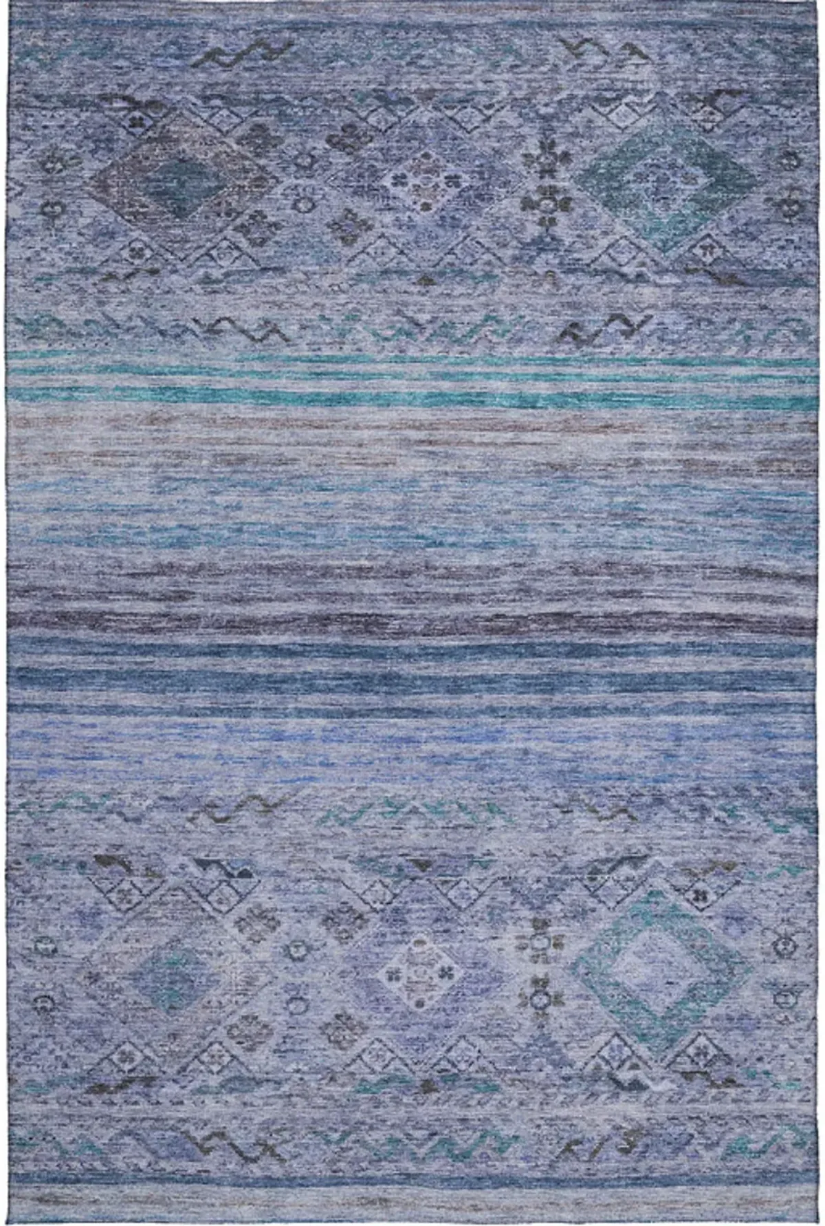 Dalyn Rug Company Karaj Blue 8'x10' Style 3 Area Rug