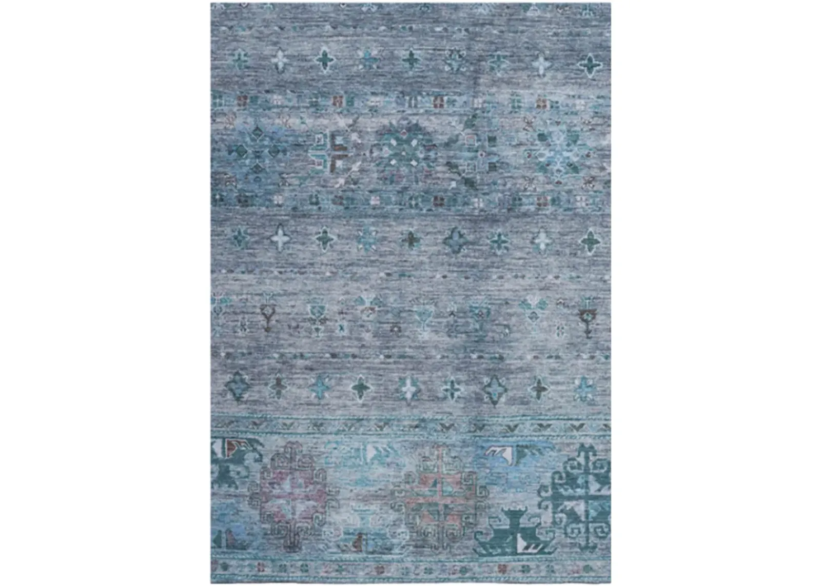 Dalyn Rug Company Karaj Blue 5'x8' Style 2 Area Rug