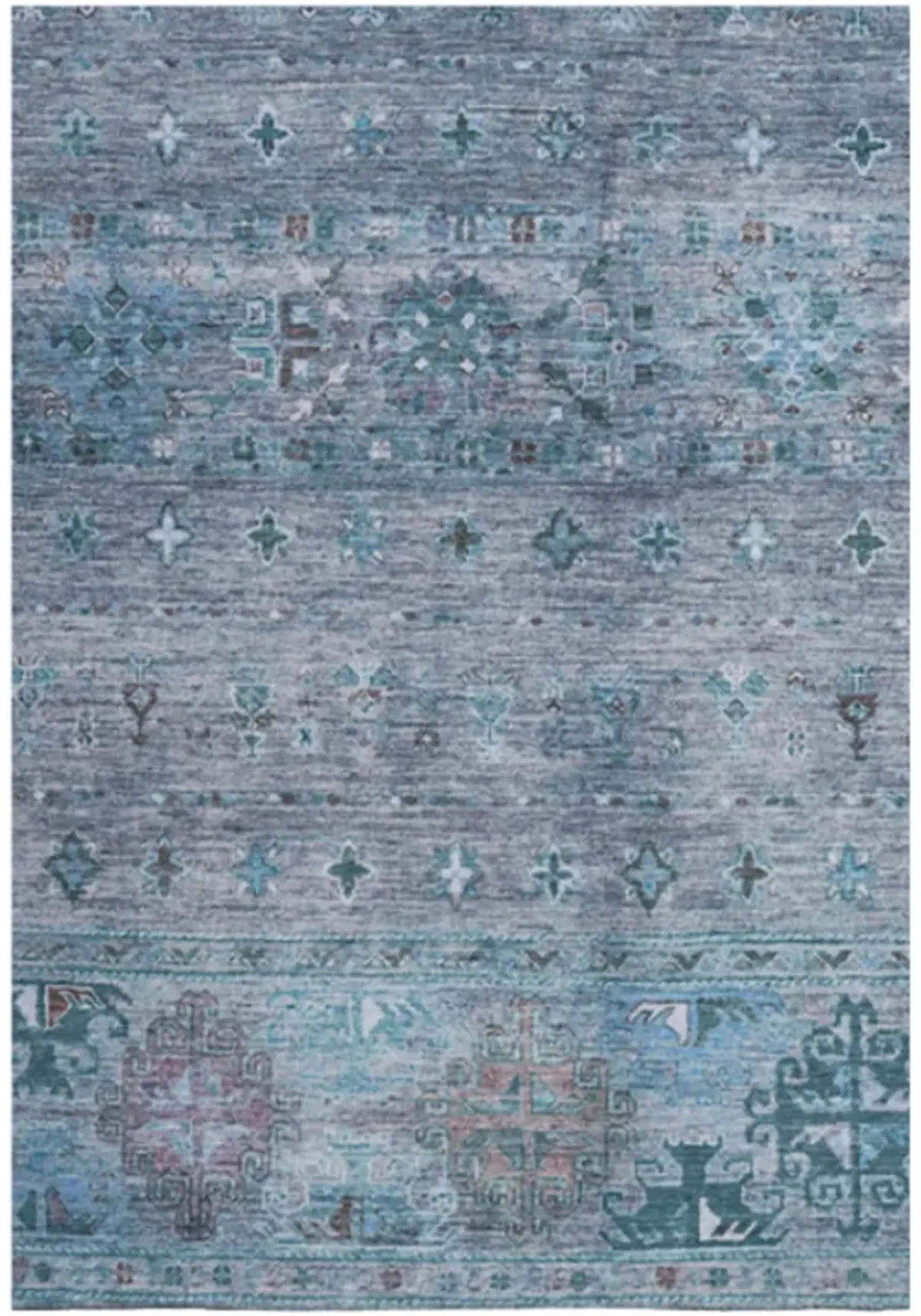 Dalyn Rug Company Karaj Blue 5'x8' Style 2 Area Rug