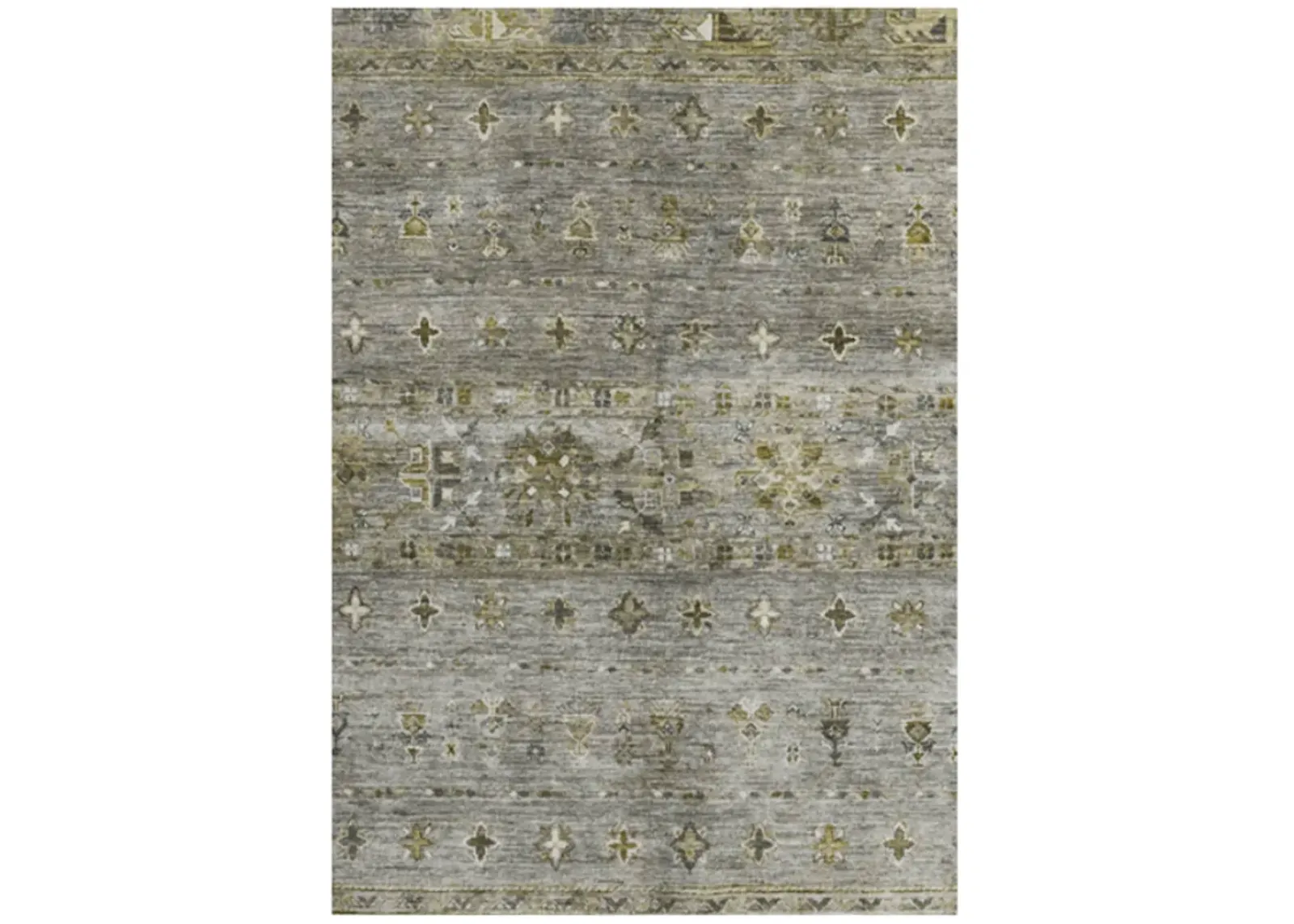 Dalyn Rug Company Karaj Pewter 5'x8' Area Rug