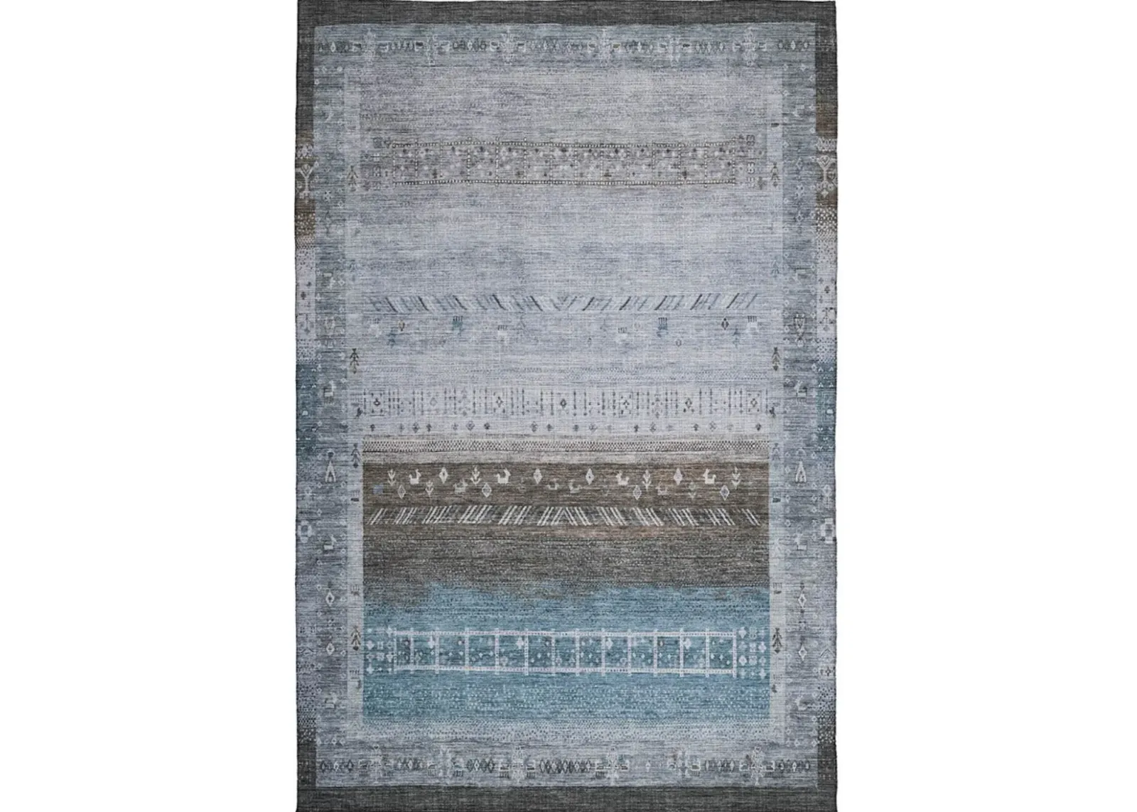 Dalyn Rug Company Karaj Blue 5'x8' Style 6 Area Rug