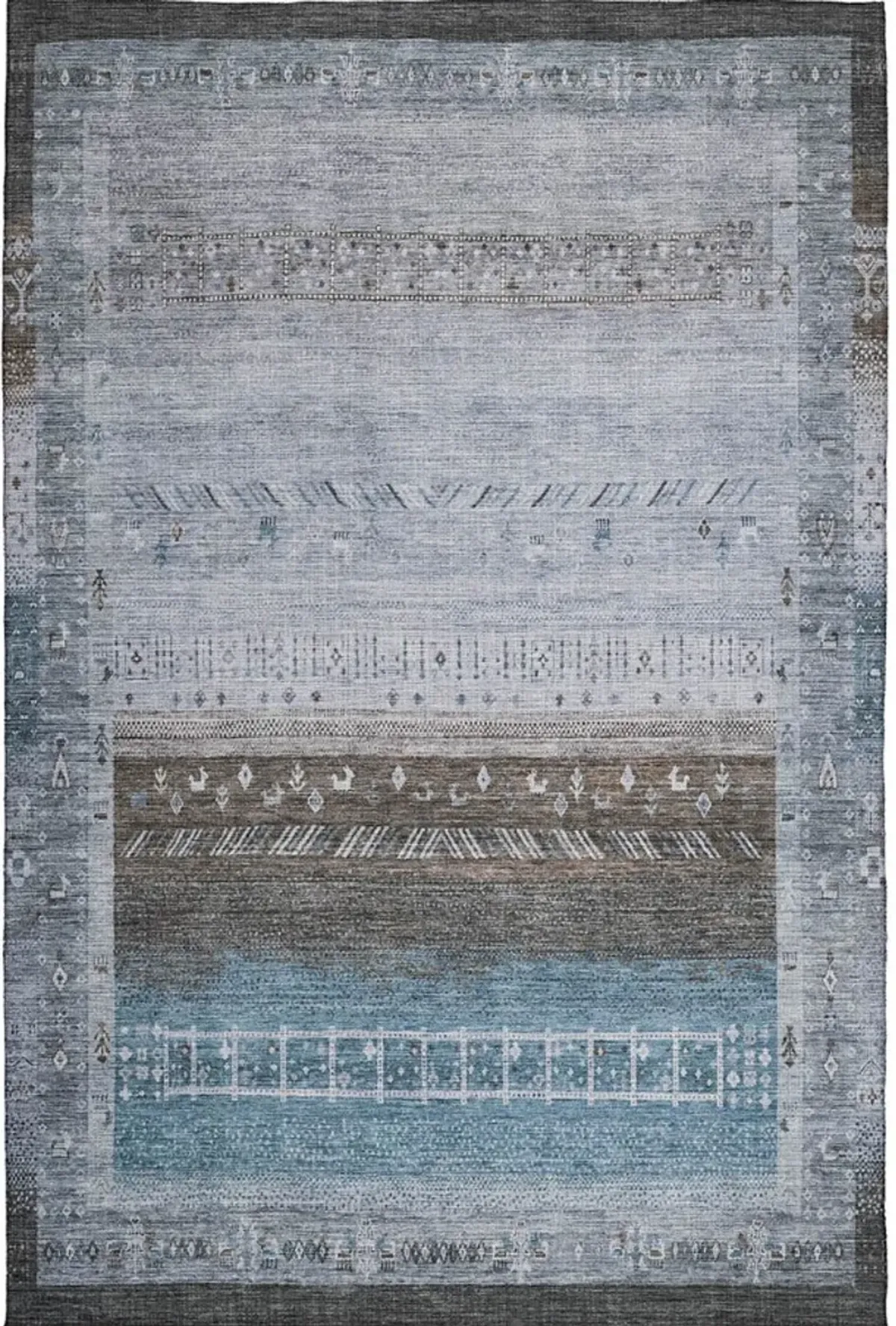 Dalyn Rug Company Karaj Blue 5'x8' Style 6 Area Rug