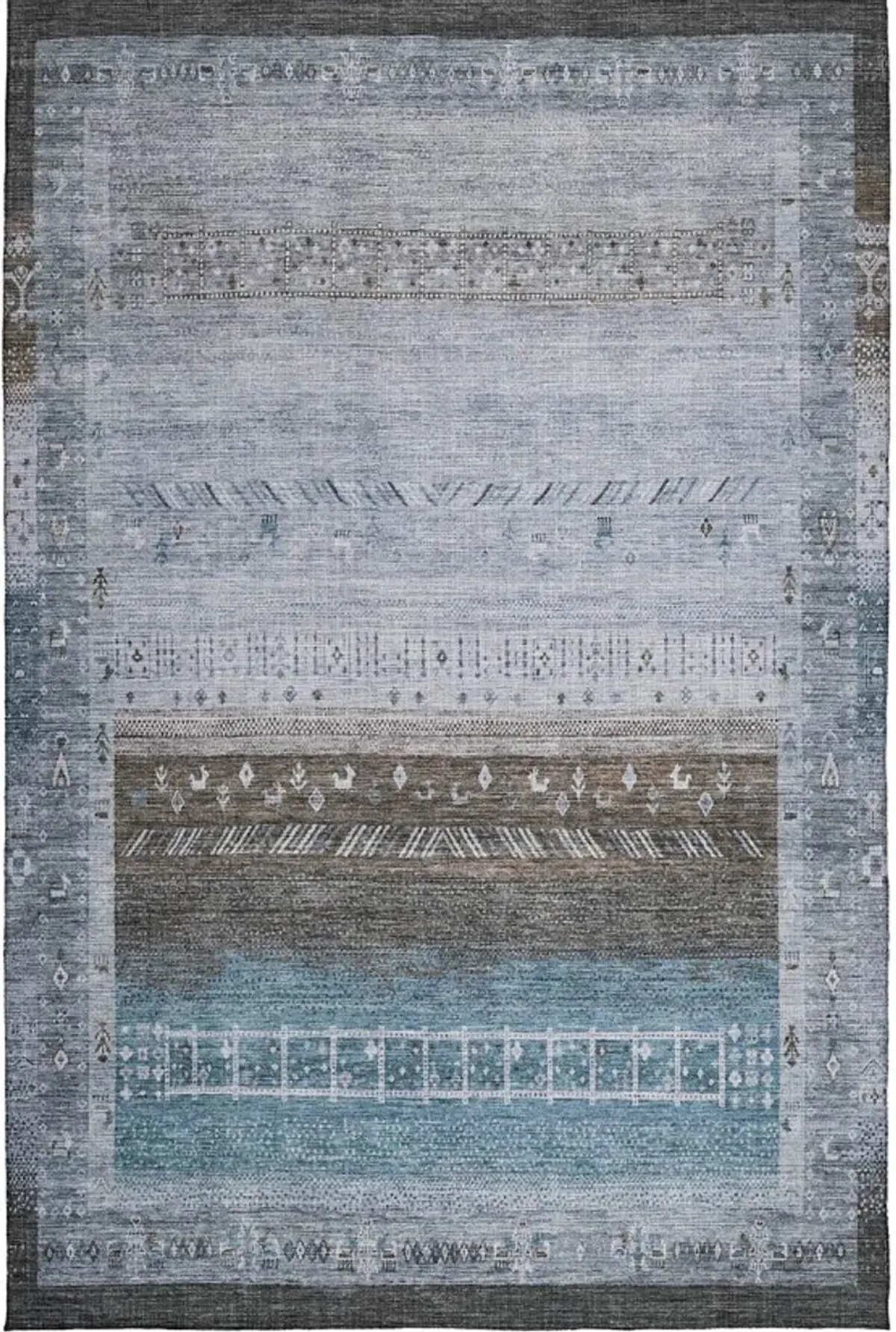 Dalyn Rug Company Karaj Blue 8'x10' Style 6 Area Rug