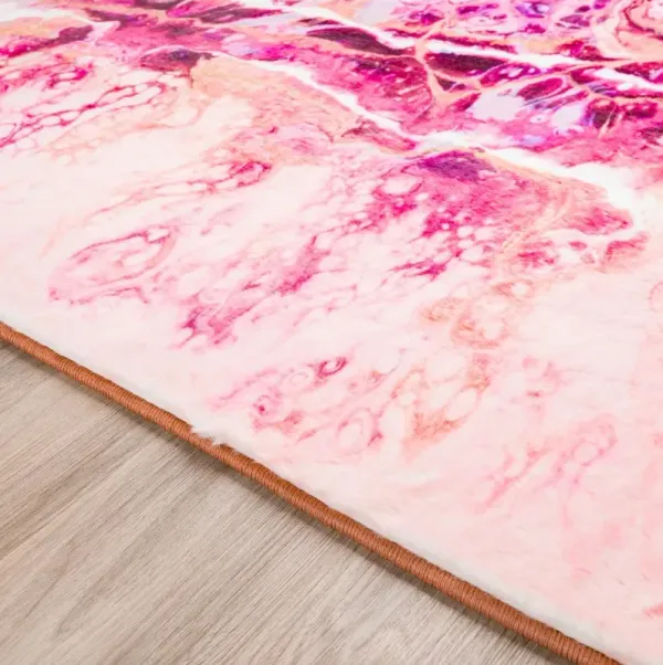 Dalyn Rug Company Kikiamo KK16 Flamingo 5'x8' Area Rug