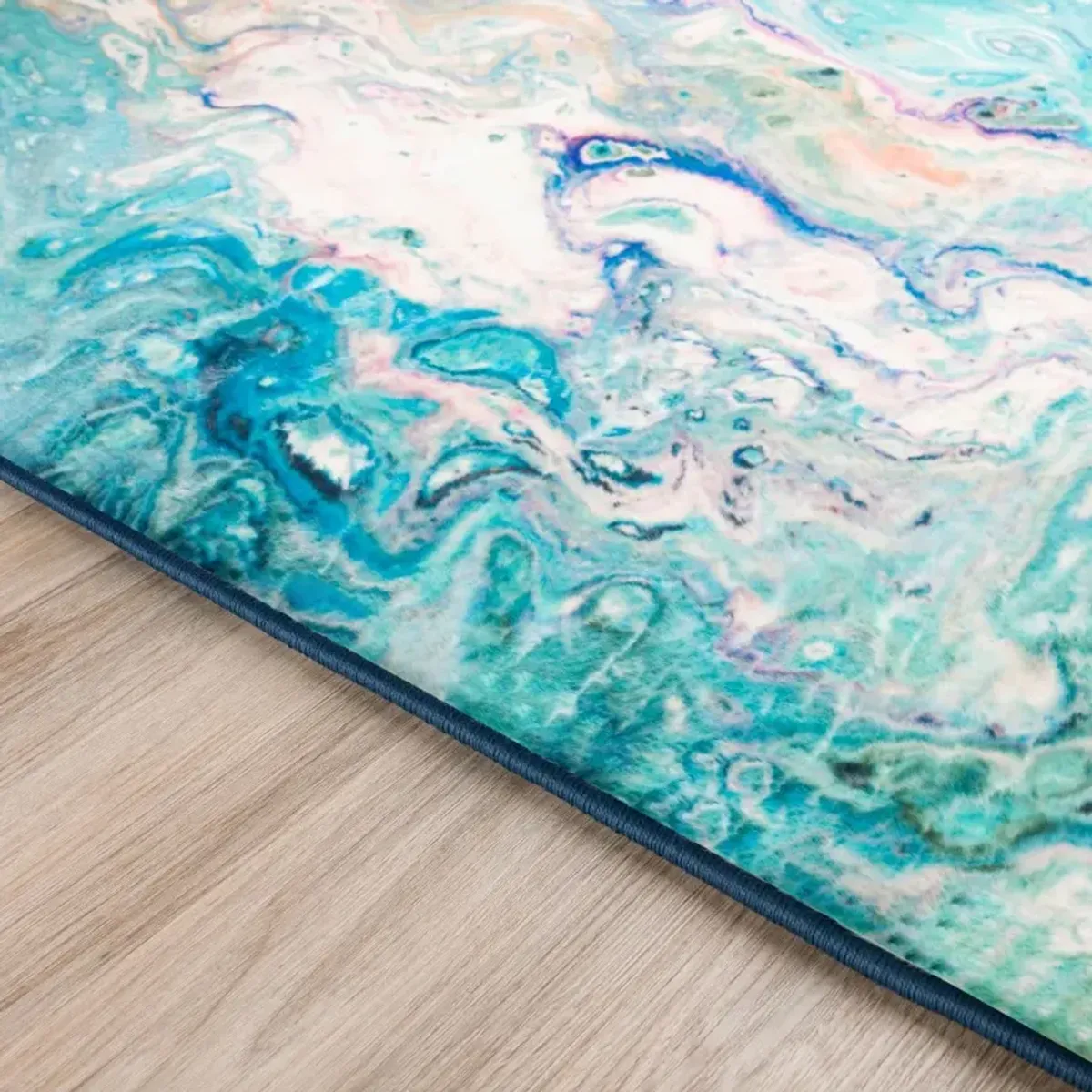 Dalyn Rug Company Kikiamo KK4 Lagoon 5'x8' Area Rug