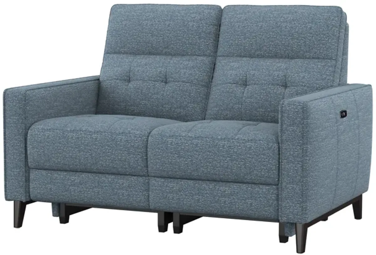 Kate Preston Home Sky Power Reclining Loveseat with Power Headrest