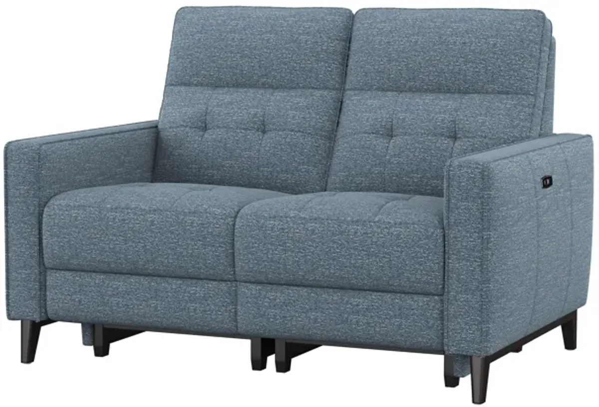 Kate Preston Home Sky Power Reclining Loveseat with Power Headrest