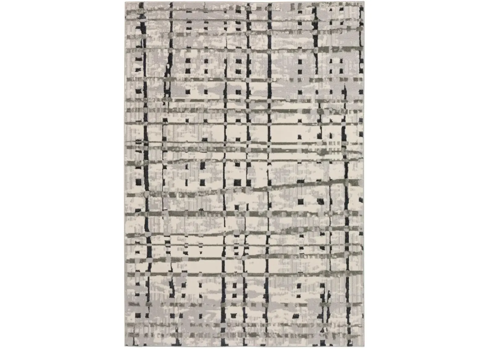 Dalyn Rug Company Karma Gray 5'x8' Style 1 Area Rug