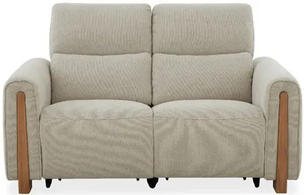 Kate Preston Home Selene Grey Power Reclining Loveseat