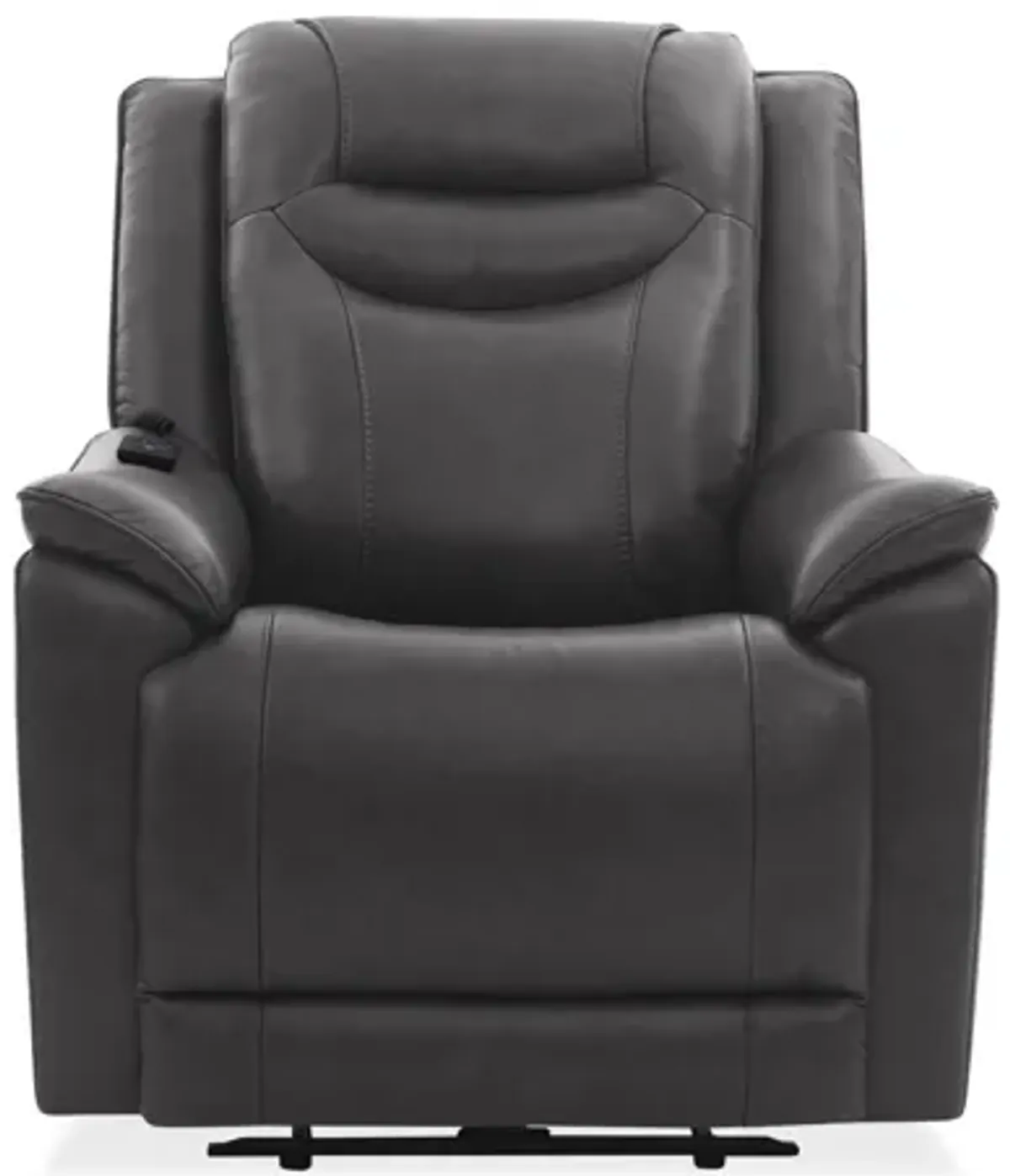 Kate Preston Home Leather Zero Gravity Recliner with Heat and Massage