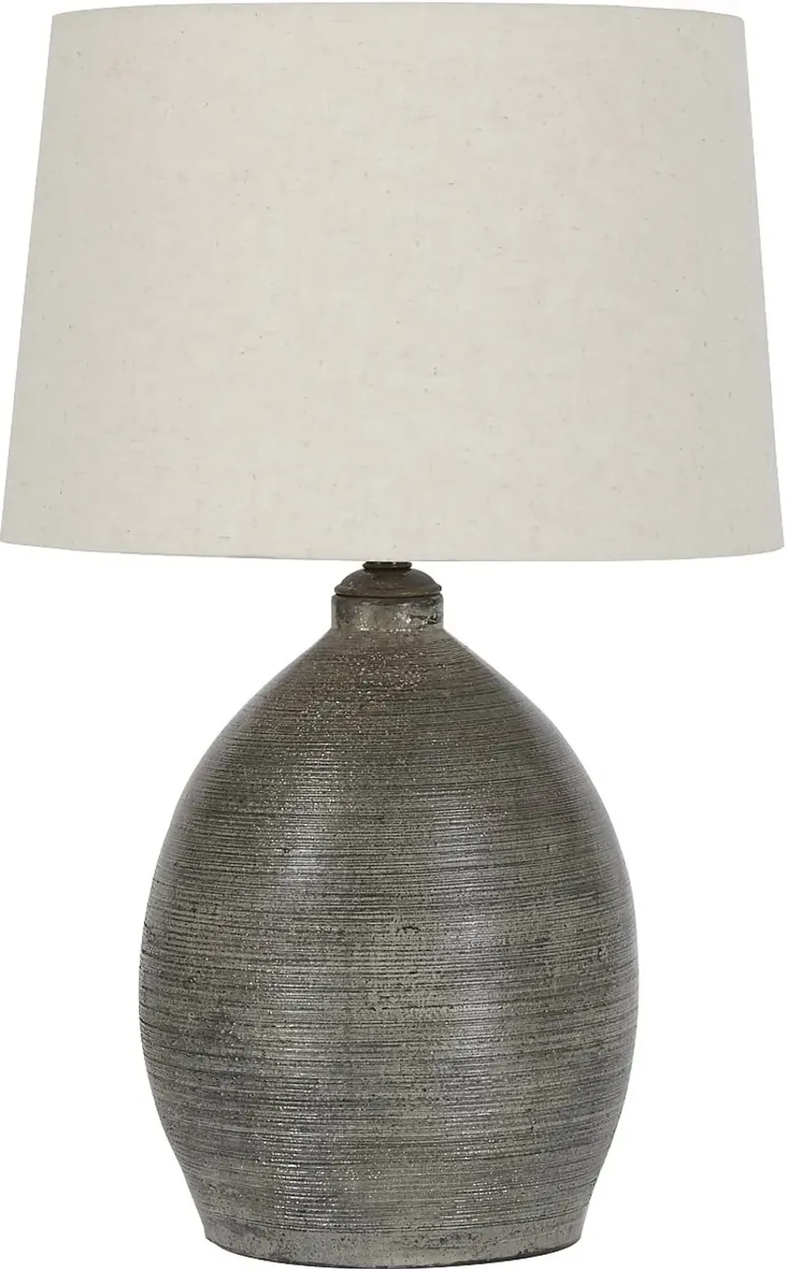 Signature Design by Ashley® Joyelle Gray Terracotta Table Lamp