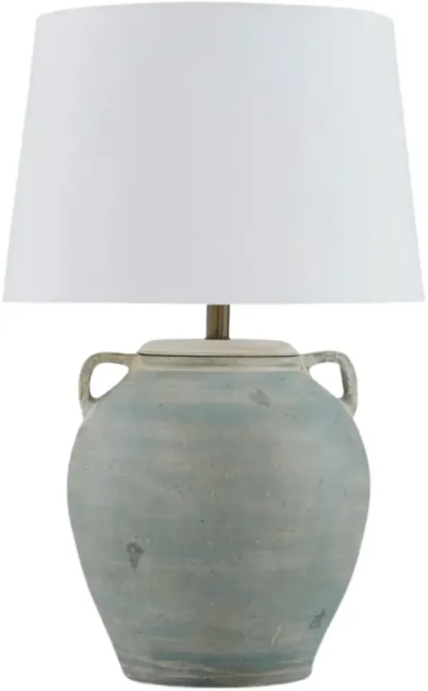 Signature Design by Ashley® Shawburg Antique Green Table Lamp