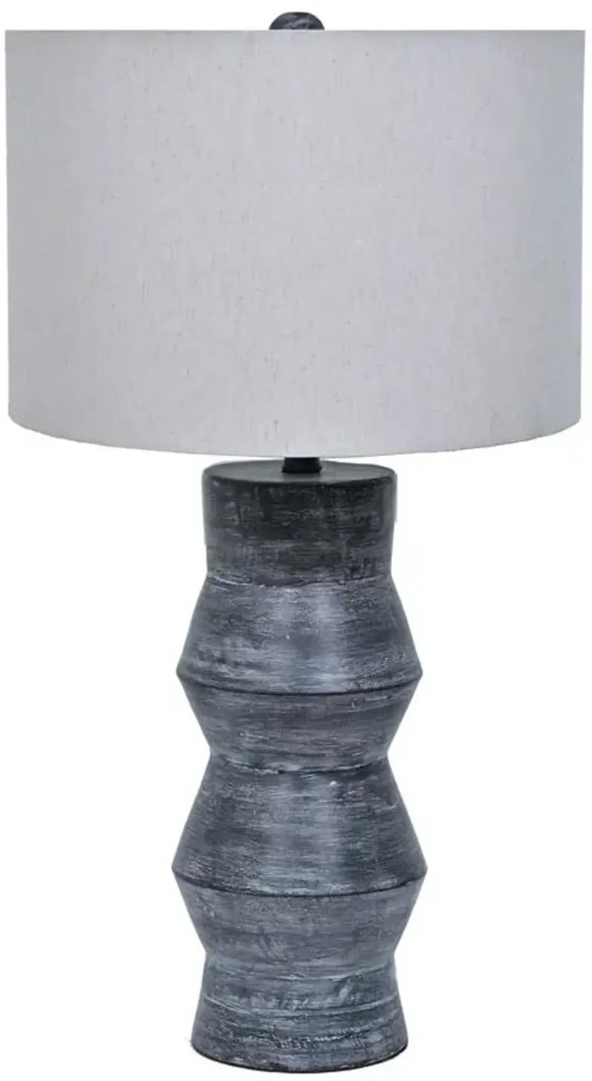 Signature Design by Ashley® Kerbert Distressed Black Table Lamp