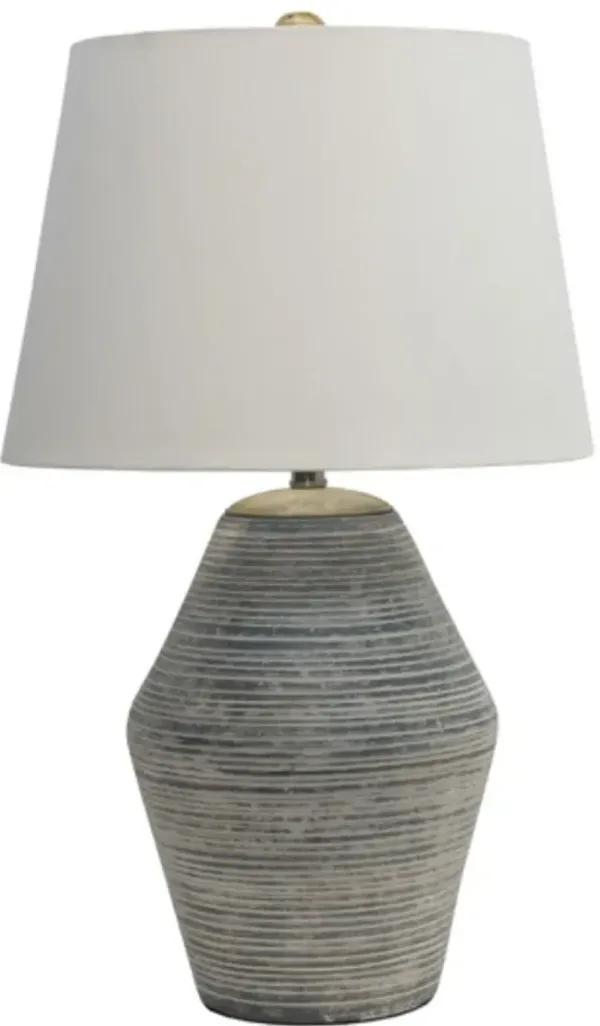 Signature Design by Ashley® Lawrock Antique Blue Table Lamp