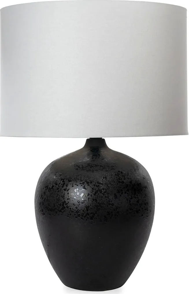 Signature Design by Ashley® Ladstow Black Ceramic Table Lamp