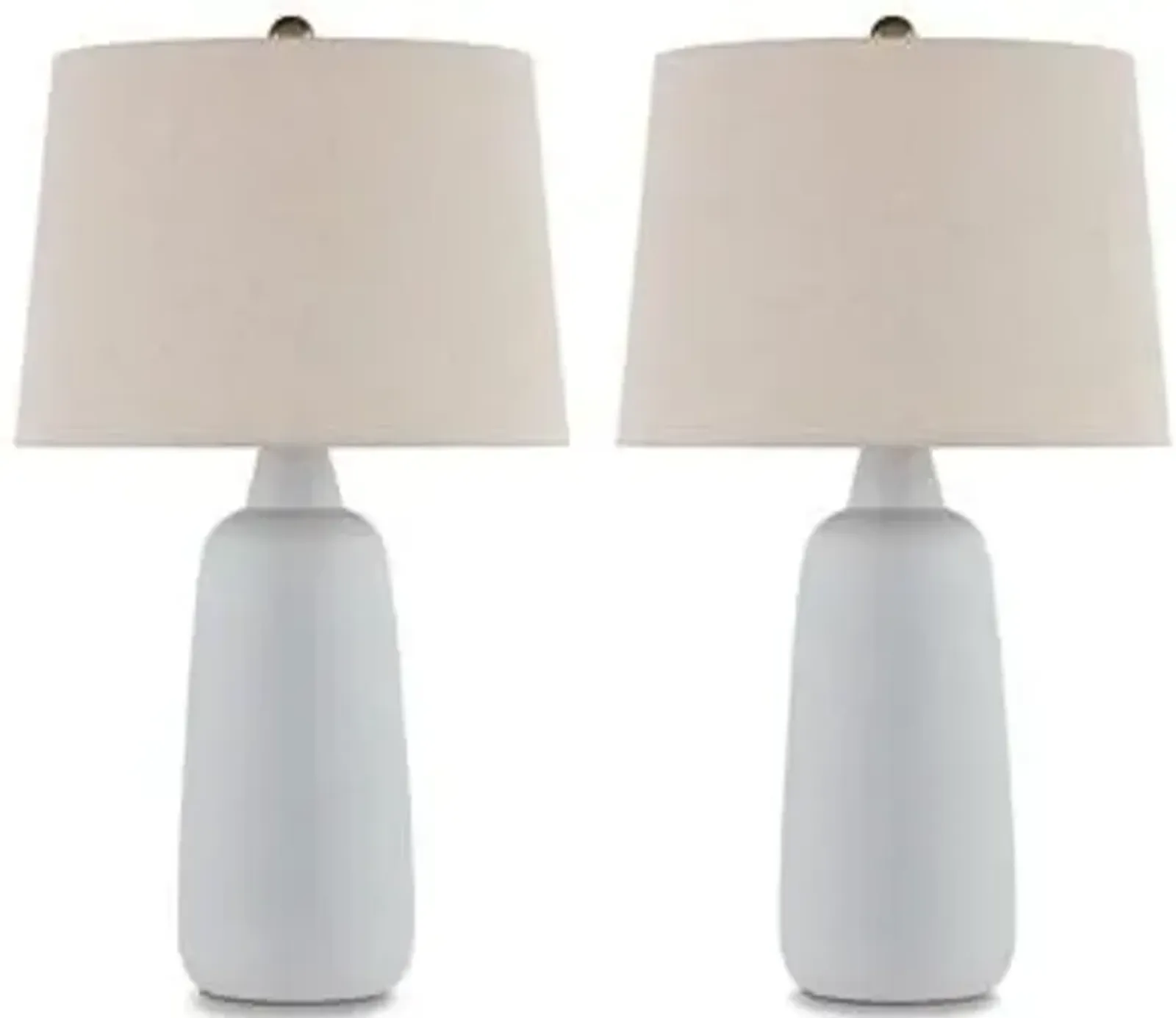 Signature Design by Ashley® Avianic 2-Piece White Table Lamp Set