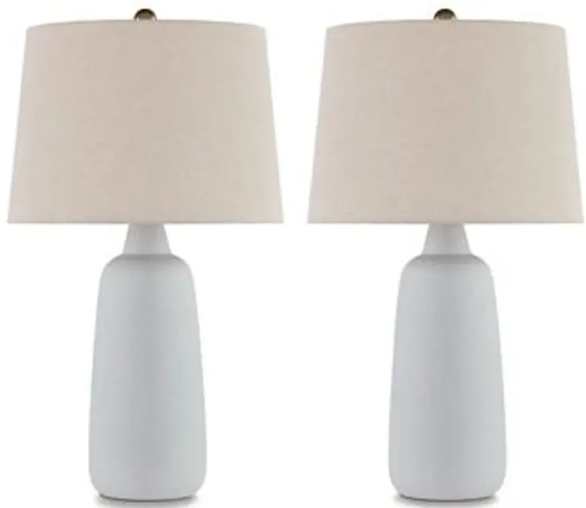 Signature Design by Ashley® Avianic 2-Piece White Table Lamp Set