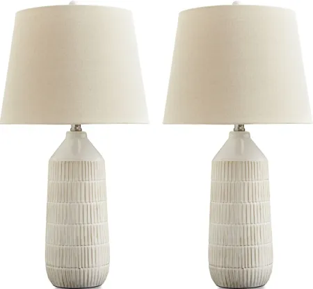 Signature Design by Ashley® Willport Off White Table Lamp