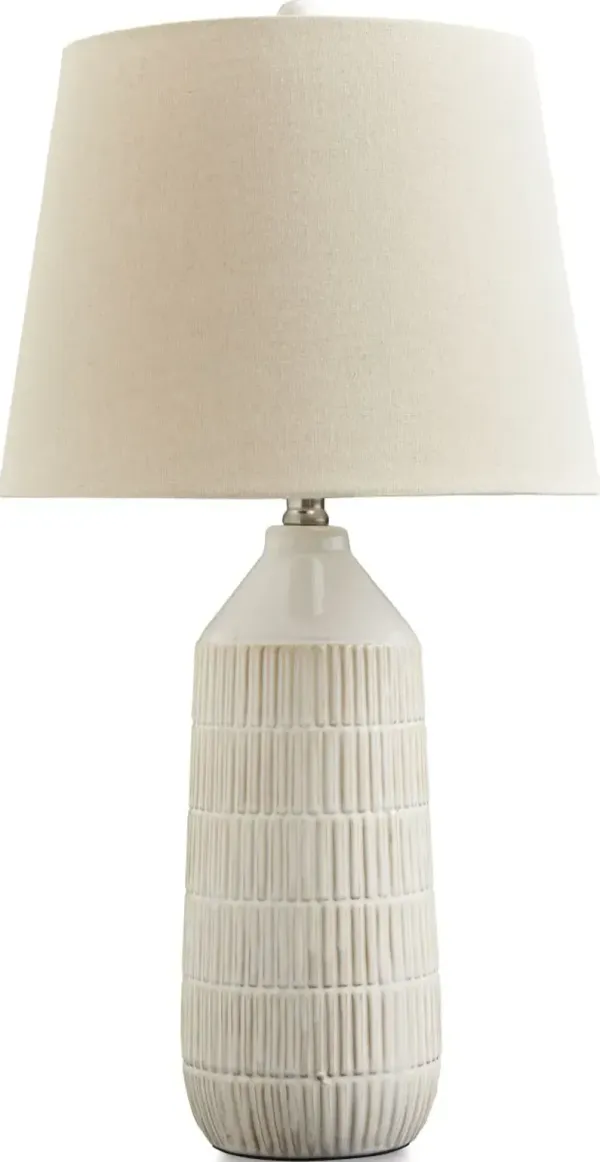 Signature Design by Ashley® Willport Off White Table Lamp