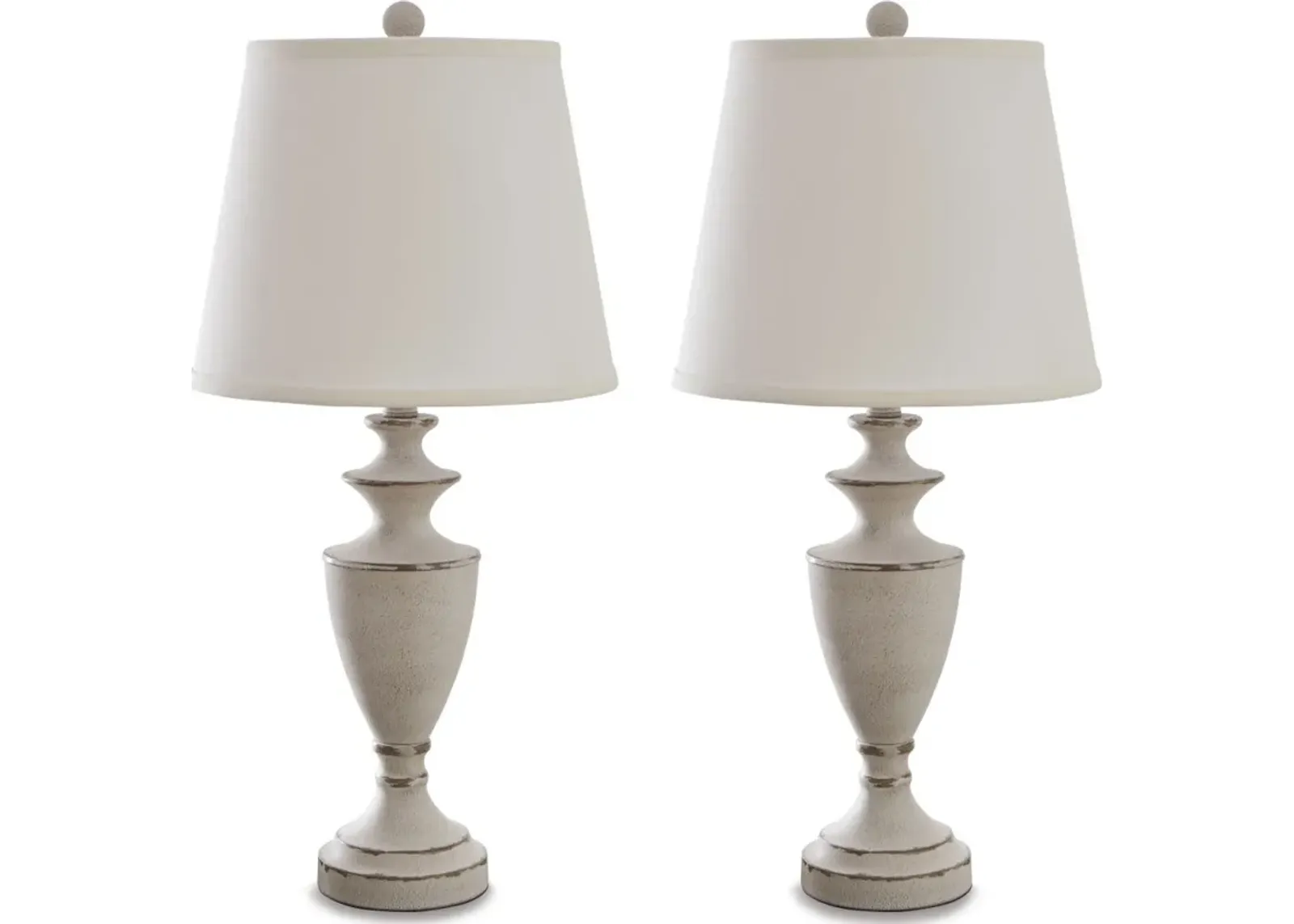 Signature Design by Ashley® Dorcher 2-Piece Antique Gray Table Lamp Set