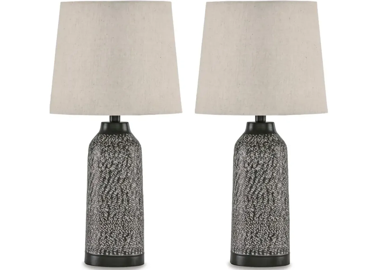 Signature Design by Ashley® Lanson 2-Piece Antique Gold Table Lamps