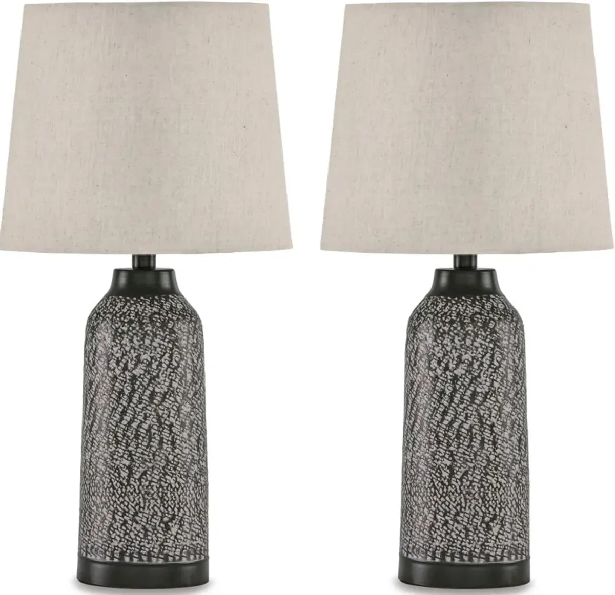 Signature Design by Ashley® Lanson 2-Piece Antique Gold Table Lamps