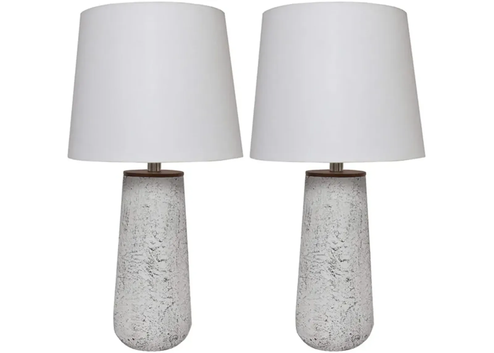 Signature Design by Ashley® Chaston 2-Piece Antique White Table Lamp Set