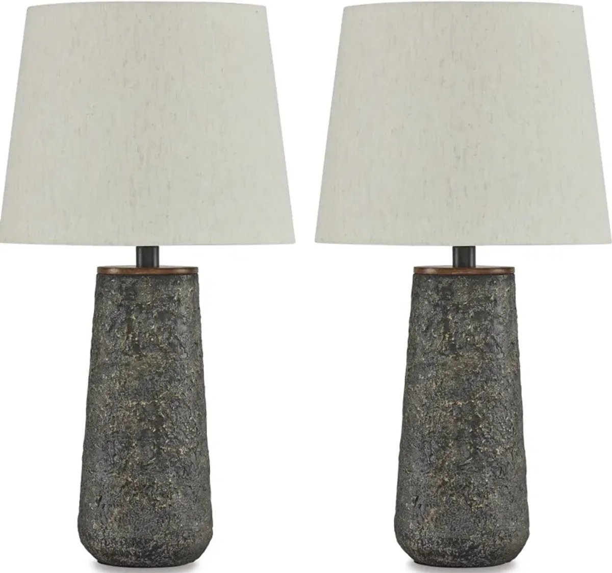 Signature Design by Ashley® Chaston 2-Piece Antique Bronze Table Lamp Set