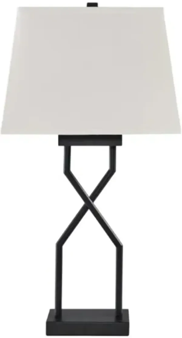 Signature Design by Ashley® Brookthrone 2-Piece Black Table Lamp Set