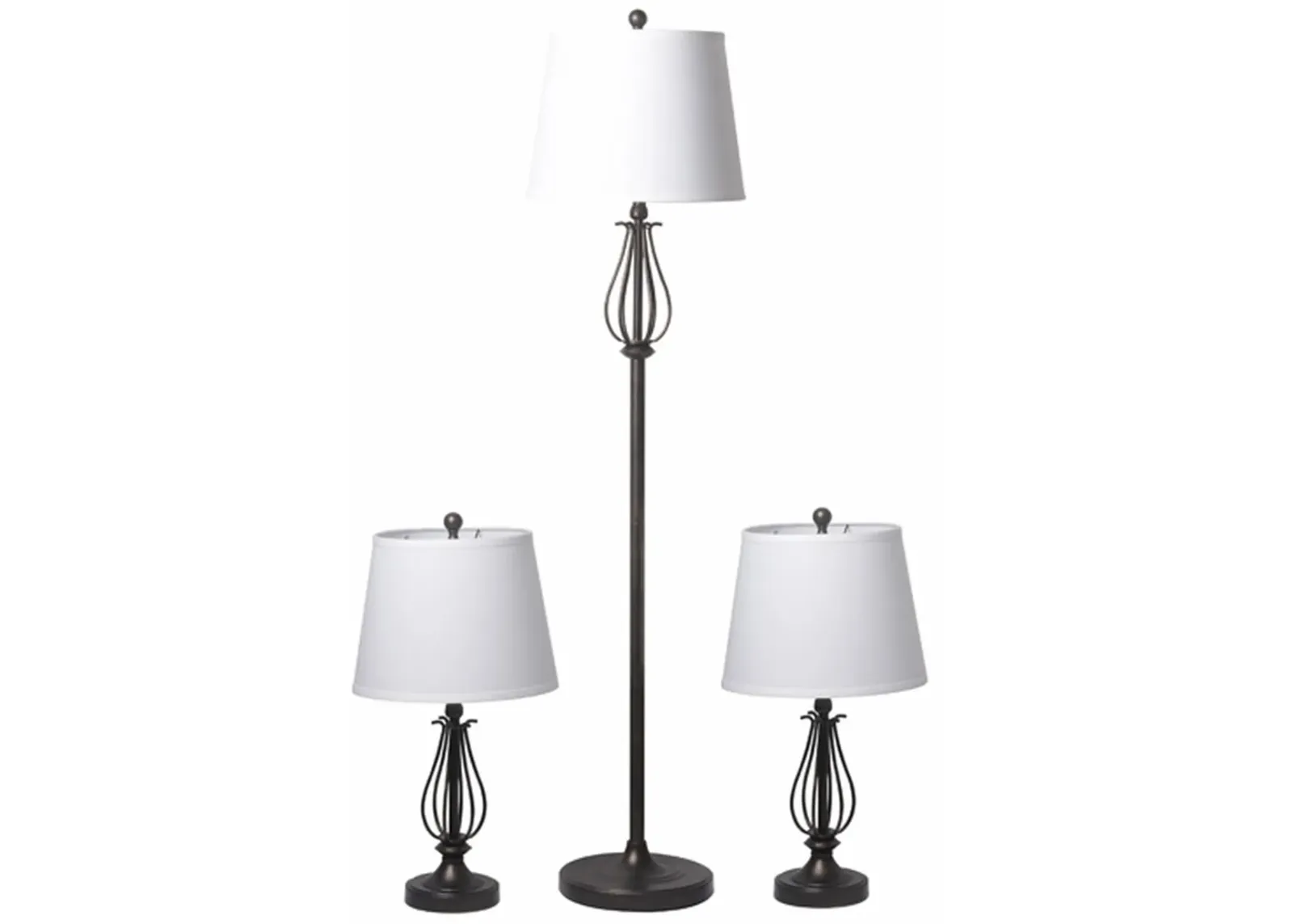 Signature Design by Ashley® Brycestone 3-Piece Bronze Lamp Set