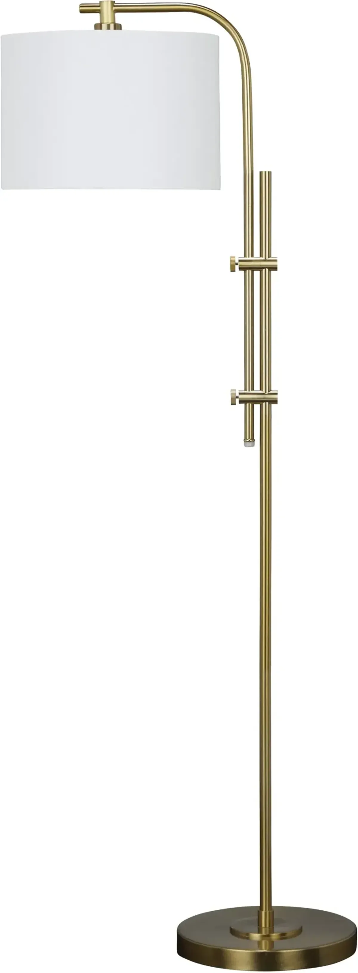 Signature Design by Ashley® Baronvale Brass Metal Floor Lamp