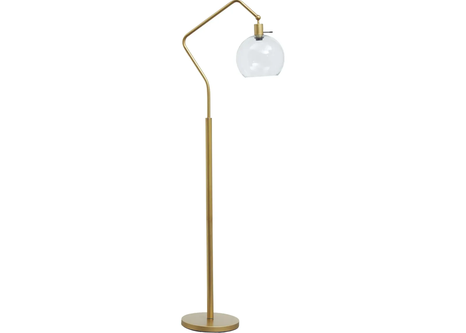 Signature Design by Ashley® Marilee Antique Brass Metal Floor Lamp