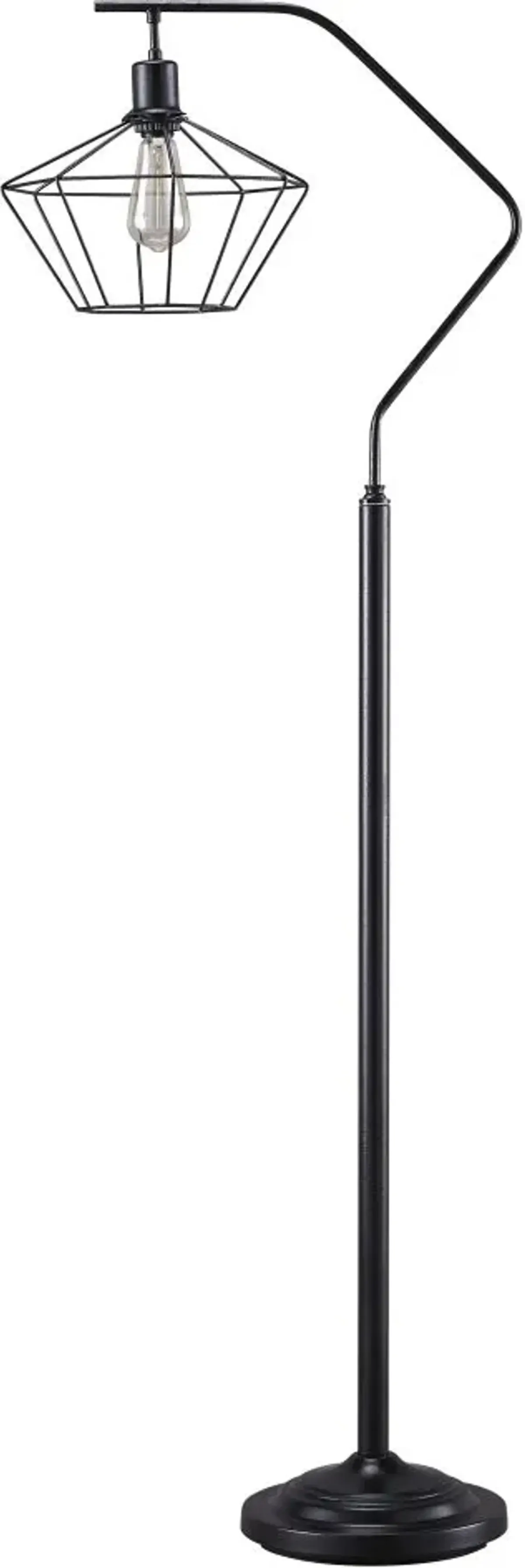 Signature Design by Ashley® Makeika Black Metal Floor Lamp