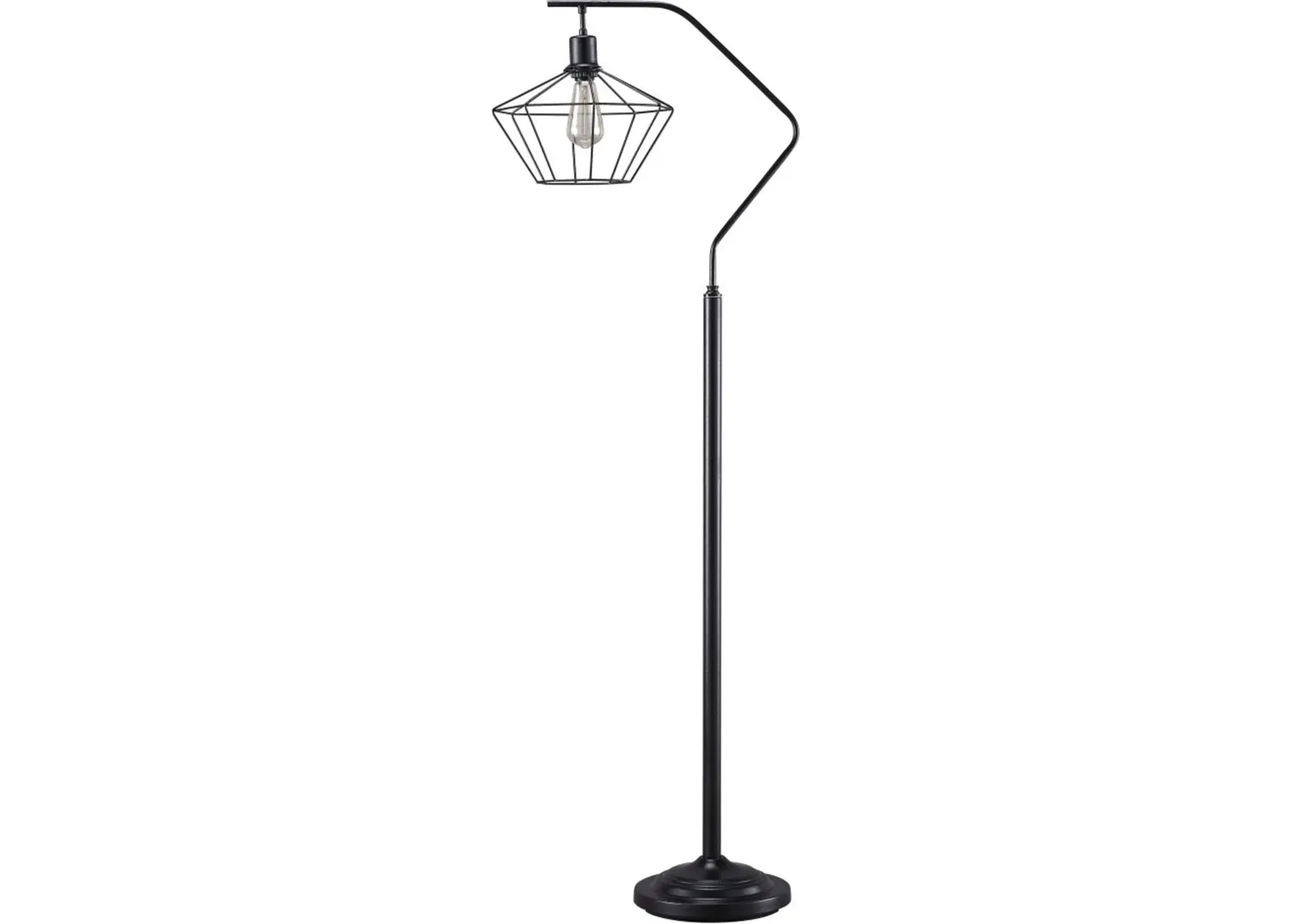 Signature Design by Ashley® Makeika Black Metal Floor Lamp