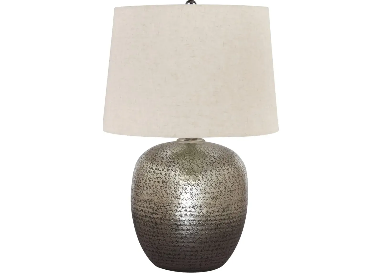 Signature Design by Ashley® Magalie Antique Silver Table Lamp