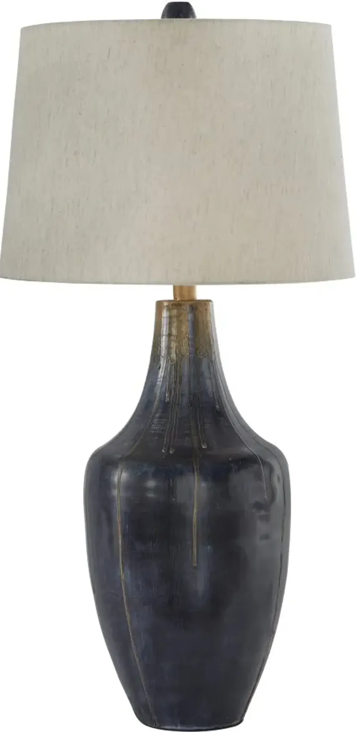 Signature Design by Ashley® Evania Indigo Metal Table Lamp