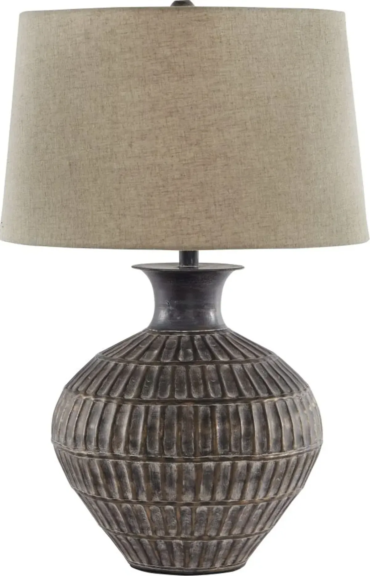 Signature Design by Ashley® Magan Antique Bronze Metal Table Lamp