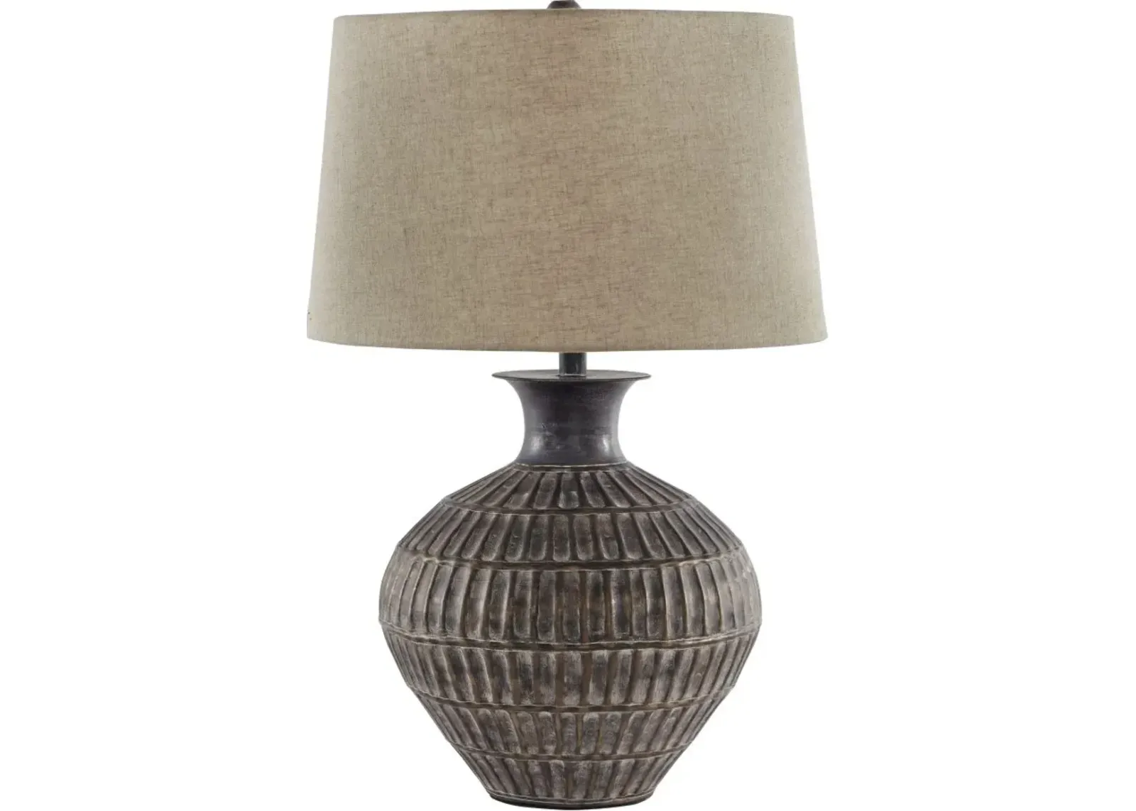 Signature Design by Ashley® Magan Antique Bronze Metal Table Lamp