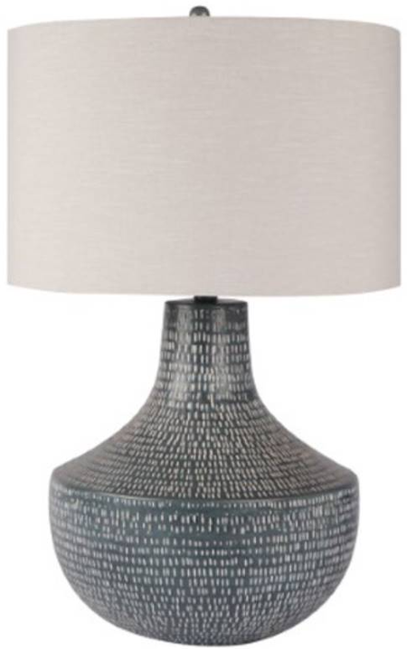 Signature Design by Ashley® Schylarmont Antique Gray/White Table Lamp