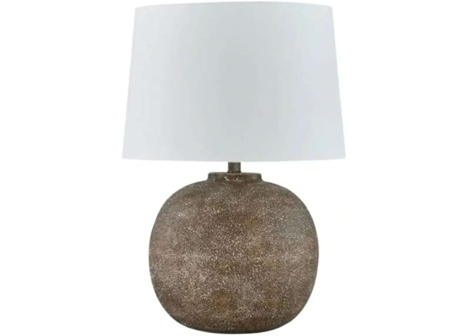 Signature Design by Ashley® Neavesboro Antique Brown/White Table Lamp