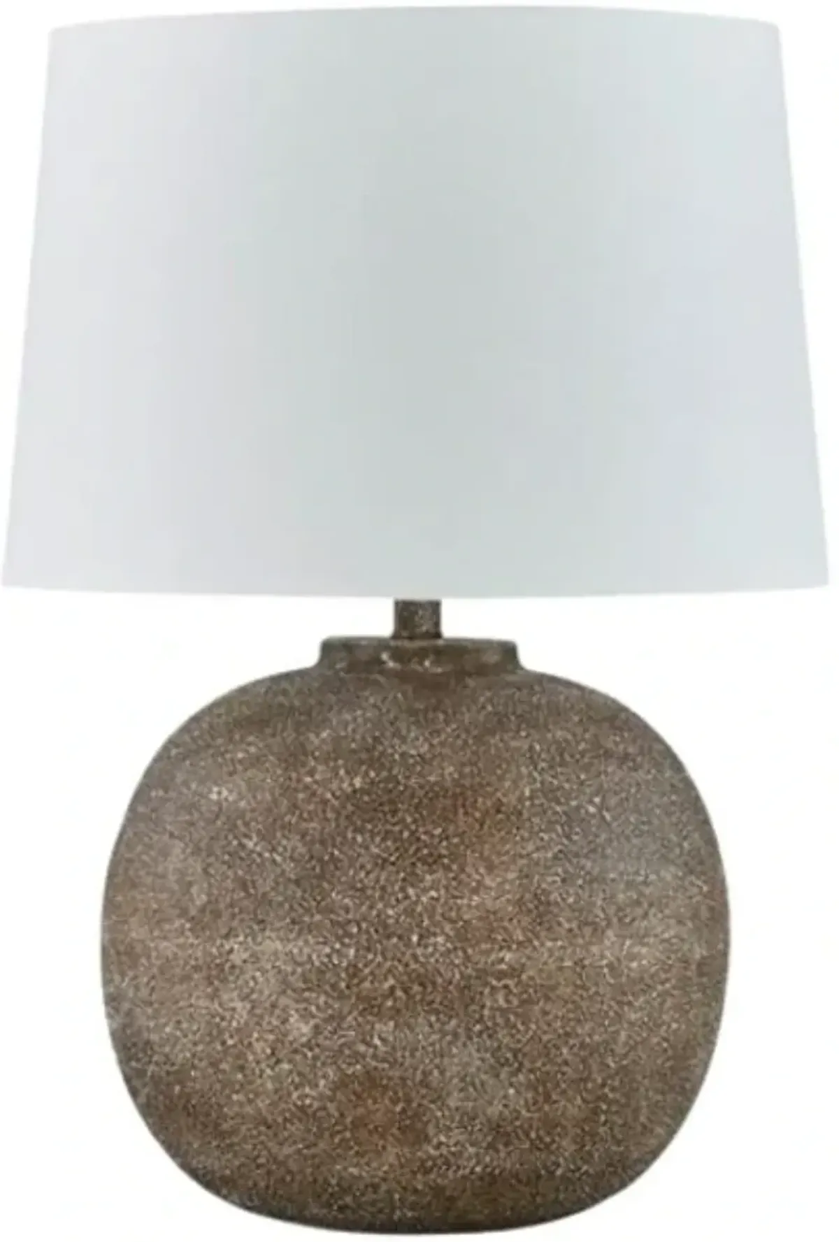 Signature Design by Ashley® Neavesboro Antique Brown/White Table Lamp