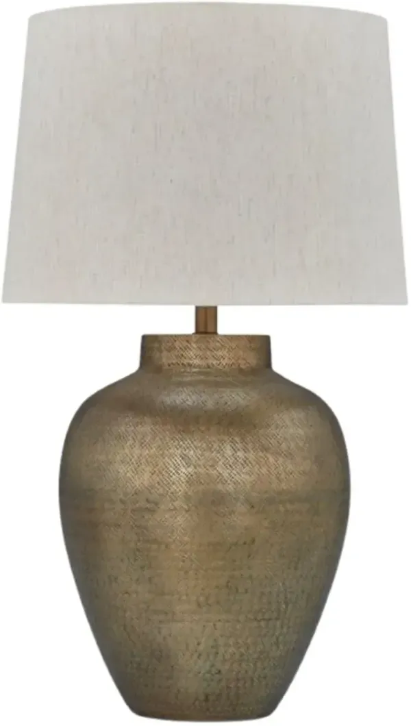 Signature Design by Ashley® Madney Antique Gold Table Lamp