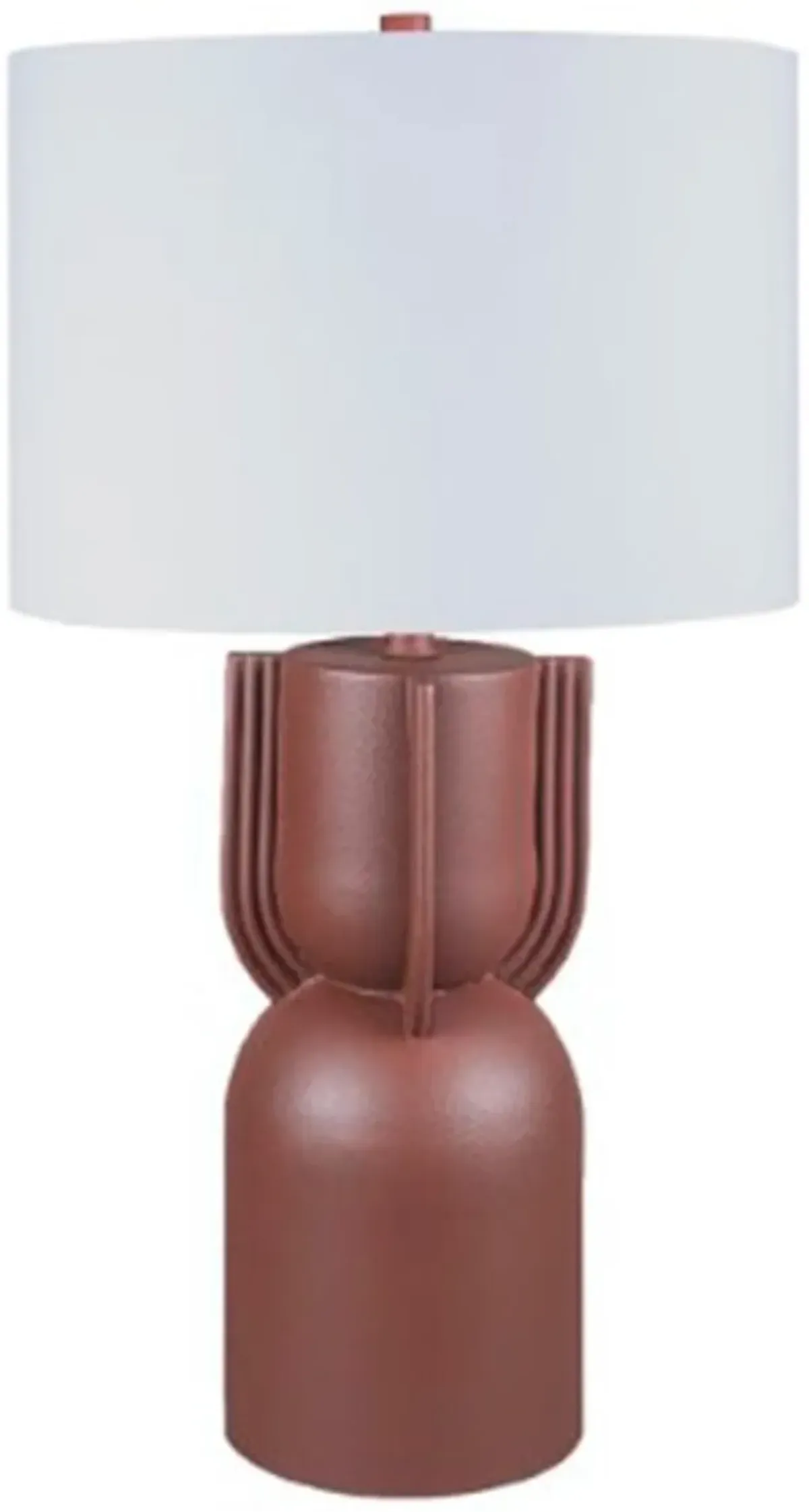 Signature Design by Ashley® Rowandale Brick Red Table Lamp