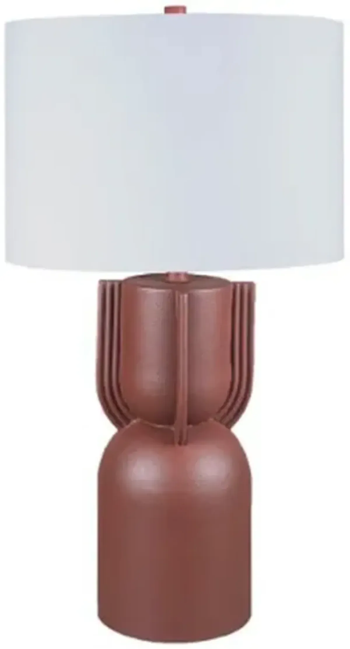 Signature Design by Ashley® Rowandale Brick Red Table Lamp