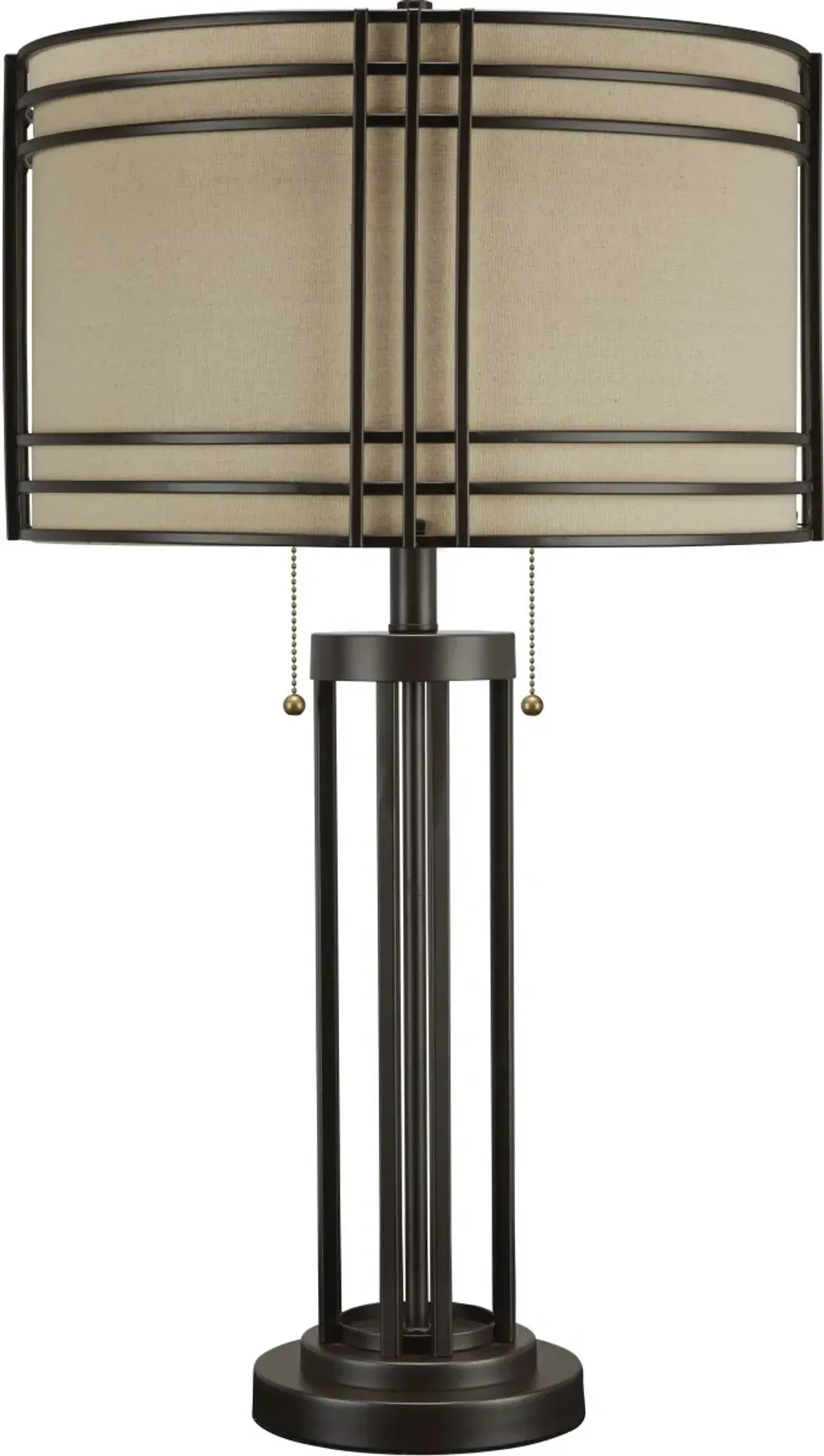 Signature Design by Ashley® Hanswell Dark Brown Table Lamp