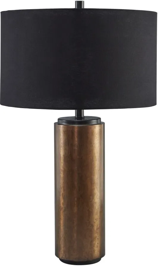 Signature Design by Ashley® Hildry Antique Brass Table Lamp