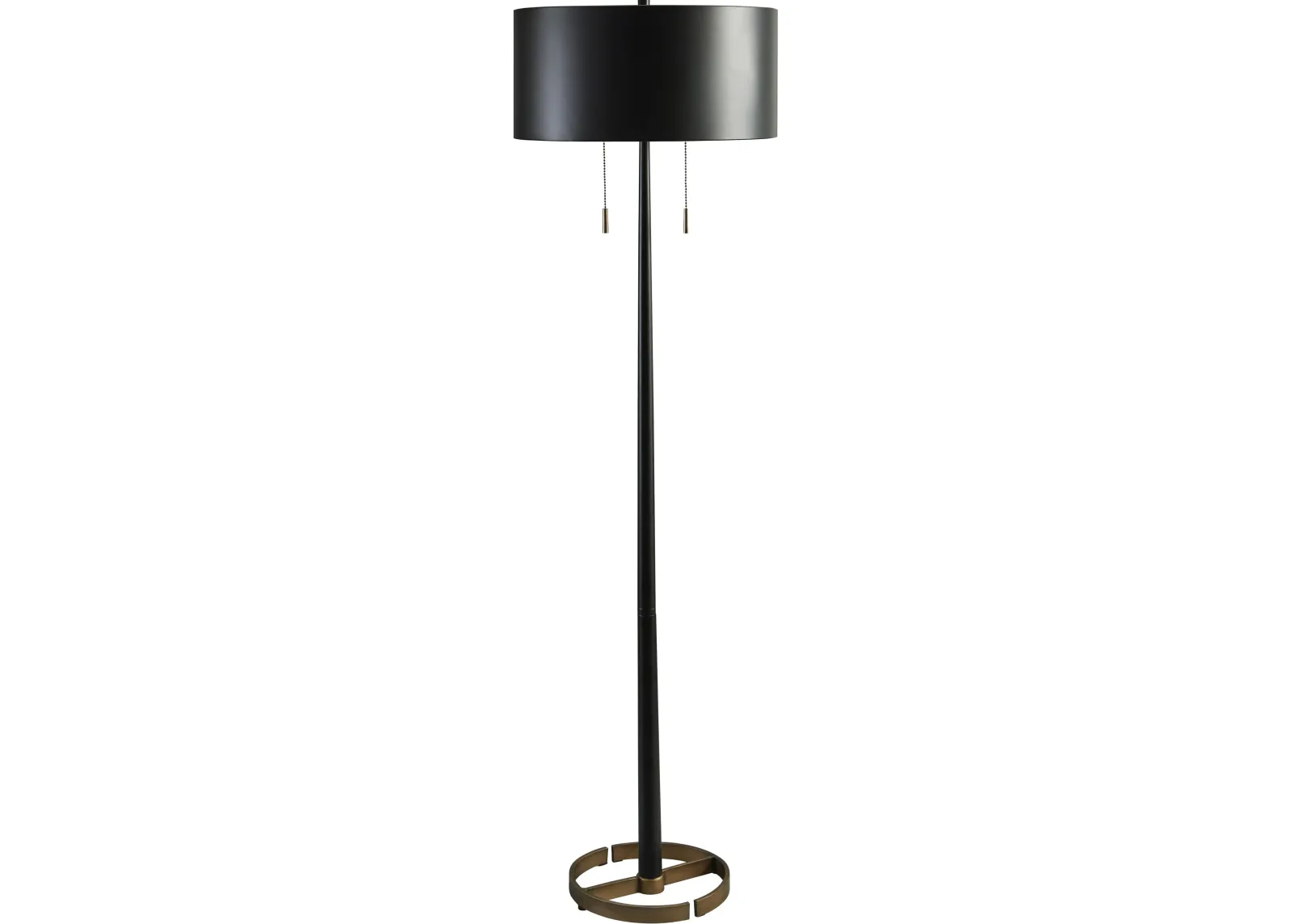 Signature Design by Ashley® Amadell Black/Gold Metal Floor Lamp