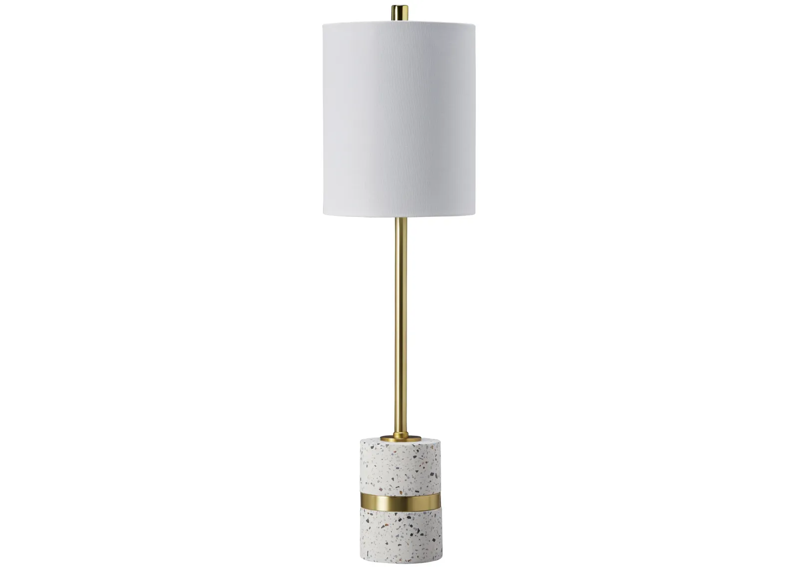 Signature Design by Ashley® Maywick White/Brass Desk Lamp